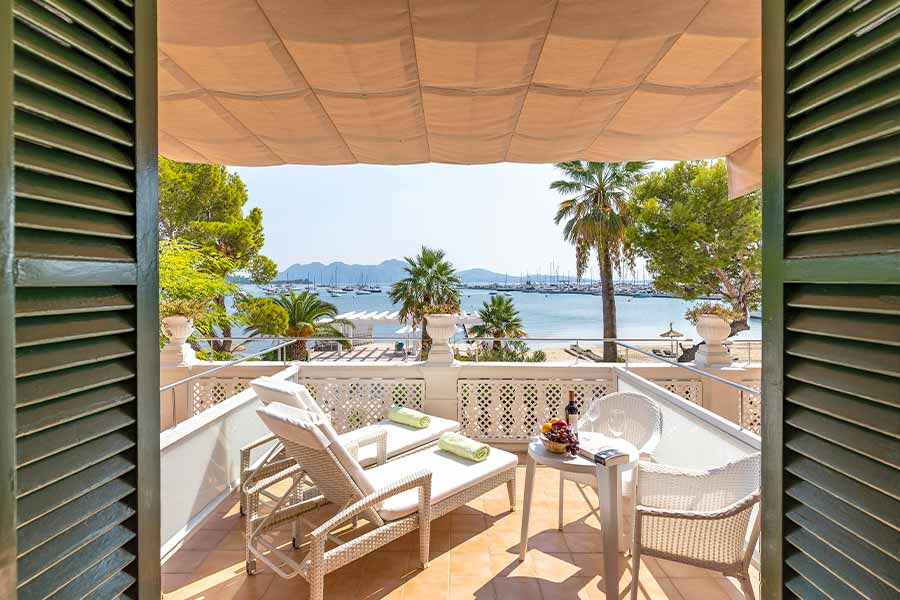 Superior Terrasse mit Meerblick hotel miramar mallorca Superior Terrasse mit Meerblick hotel miramar mallorca
